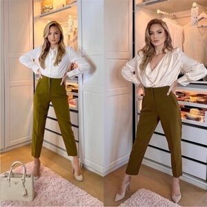 ZARA High waist pants oil 7901 532